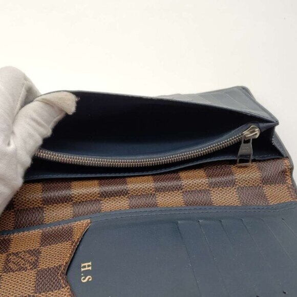 Louis Vuitton Portefeuille Brazza Damier Ebene Long Wallet - Picture 12 of 14